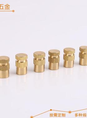 安防铜柱摄像机螺柱多规格螺母黄铜小齿轮铜螺母非标可加工