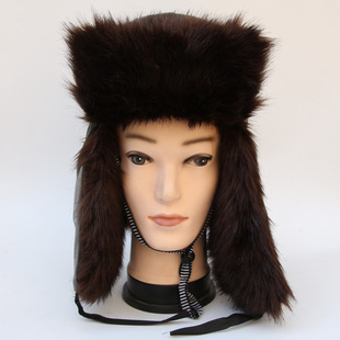 冬季防寒棉安全帽劳保施工防砸安全帽劳保防冻保暖狐狸毛棉帽