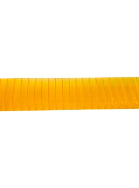 聚碳酸酯插接板乳白蓝色橙色幕墙门头室内阳光板