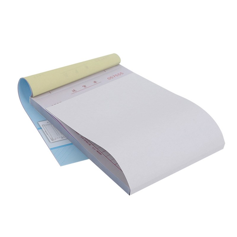 浩立信直式送货单份多栏竖式无碳联单三联送货单单据销售单大