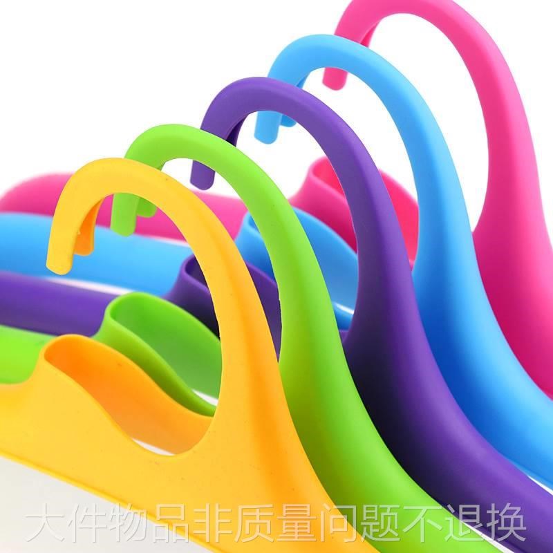 塑料半圆衣实用外晾衣架 不起包衣撑 架宽肩防滑无痕衣架防皱