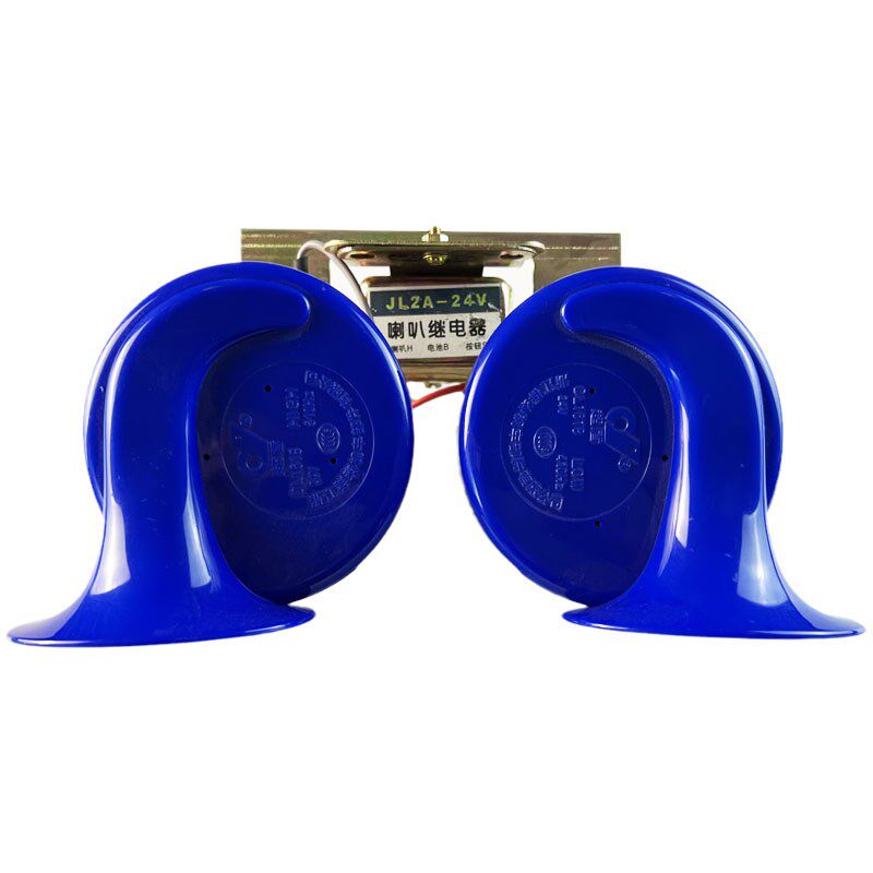 汽车蜗牛喇叭超响防水货车鸣笛喇叭通用小轿车电喇叭