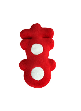 ingle结婚用品婚庆毛绒喜字抱枕一对新婚房床上装饰布置靠垫