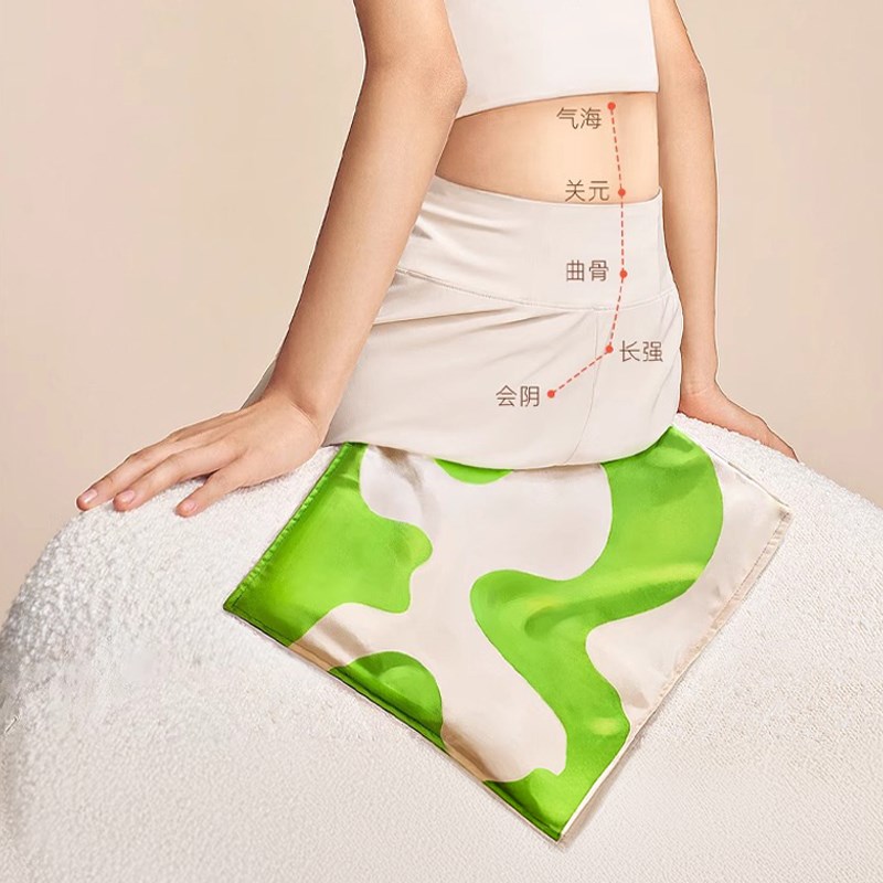 艾草垫加热坐垫秋冬季家用办公室防寒保暖艾绒红花热敷包臀部椅垫