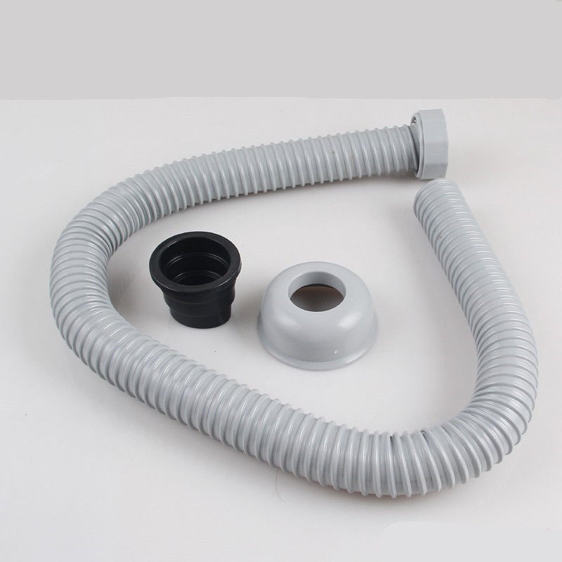 阳台陶瓷洗衣池下水器 大理石洗衣槽开孔90mm下水管排水管装