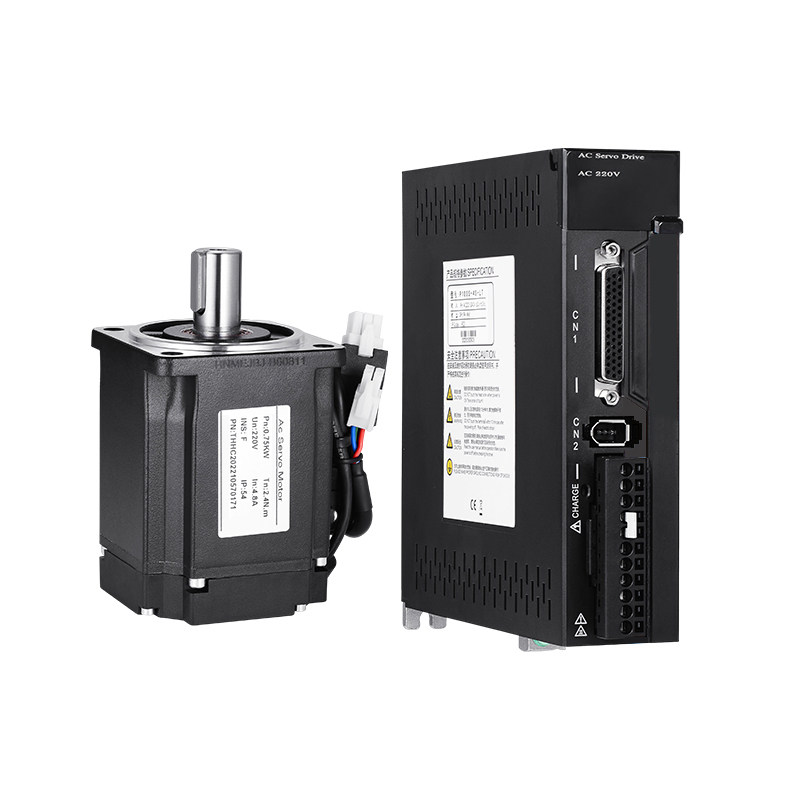 伺服电机装高转速马达www7w控制系统驱动器