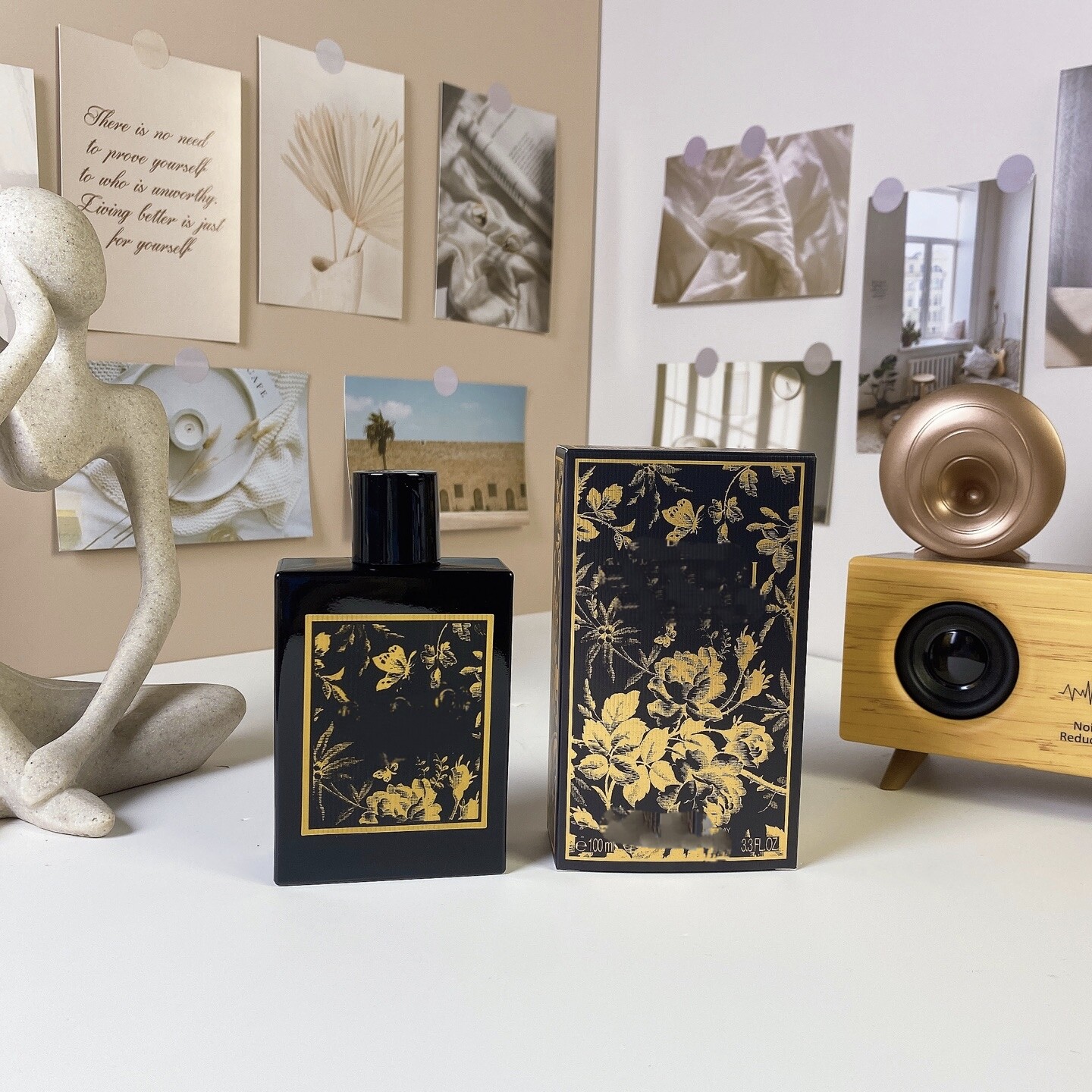 暗夜花园的鎏金蜜语 花香慕意花悦女士香水100ml