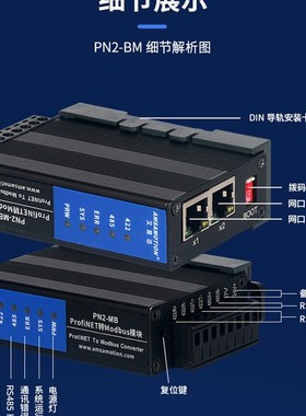 艾莫迅Modu转ine网关 U转N协议模块NNM
