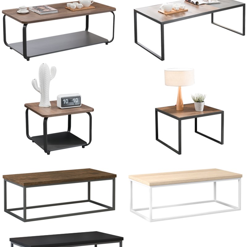 办公室会客1.2米茶几简约现代办公茶几功夫茶几茶桌角几定制