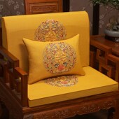 新红木沙发椅子坐垫实木家具罗汉床五件圈椅茶桌椅餐椅棕垫