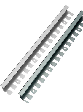 铝合金型木收边条瓷砖过门石压条极窄边弯曲工字接缝收口