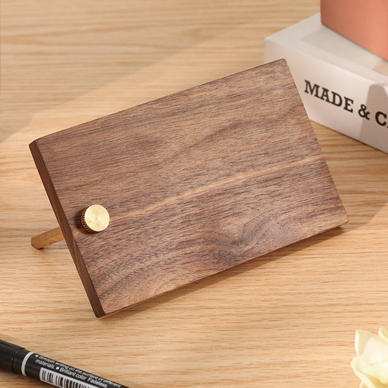 名片夹创意实木便签留言台夹木质摆台展示架标签菜单夹,文具电教/文化用品/商务用品,名片盒,淘宝优惠券,粉丝福利购,淘宝优惠卷