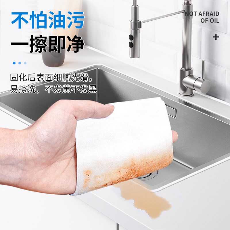 灶台专用密封胶玻璃胶防水防霉门窗厨卫美缝胶封边耐高温中性硅酮