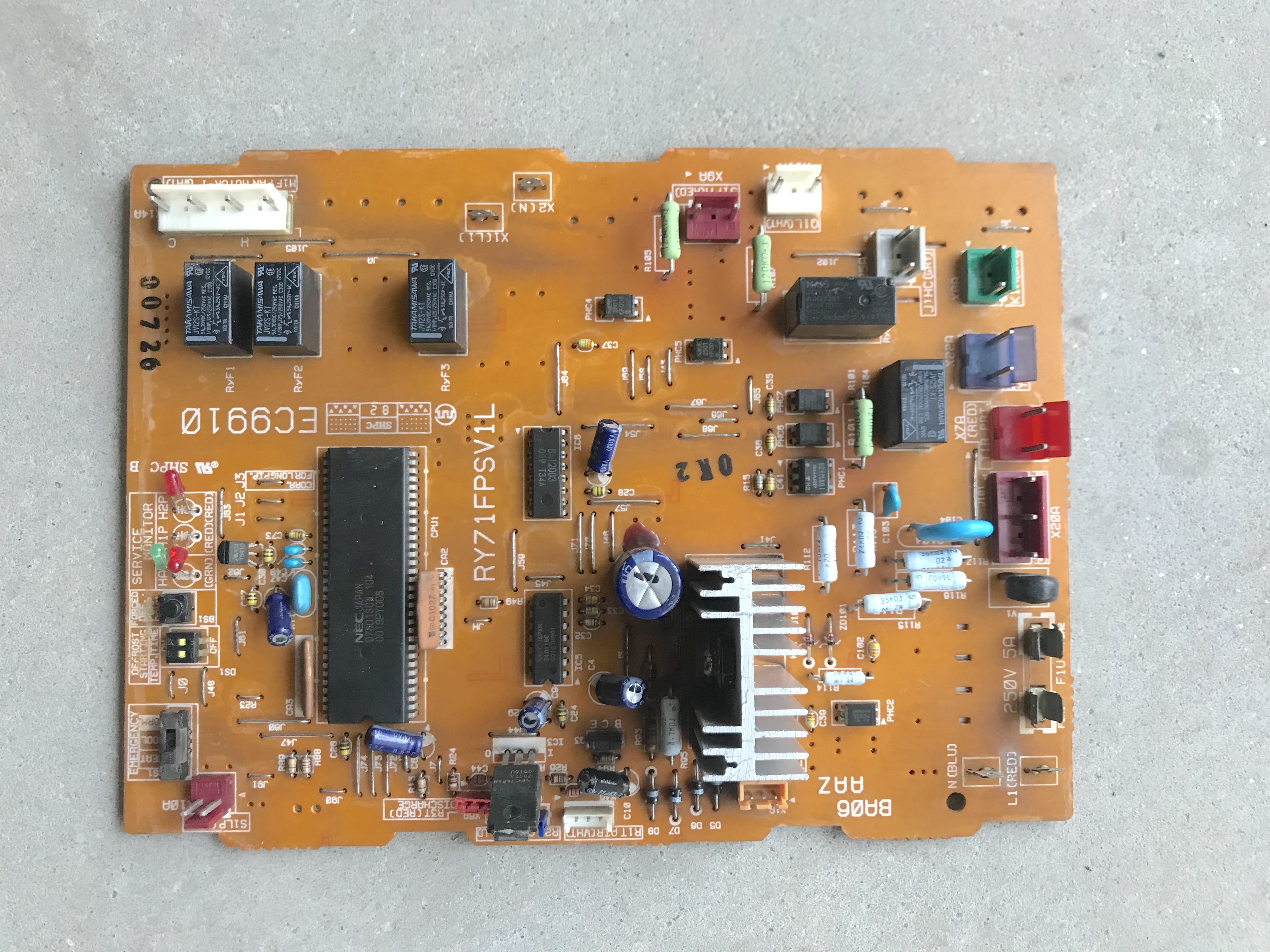 大金空调电脑板 RY71FPV1L EC9910 B0Z 控制板 原装拆机