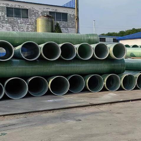 FRP玻璃钢管道管件玻璃钢缠绕管道大口径污水输送市政玻璃钢管道