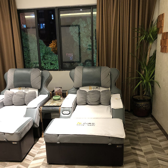 足浴沙发电动足疗床洗脚房K歌沐足桑拿按摩浴场椅子采耳泡脚躺椅