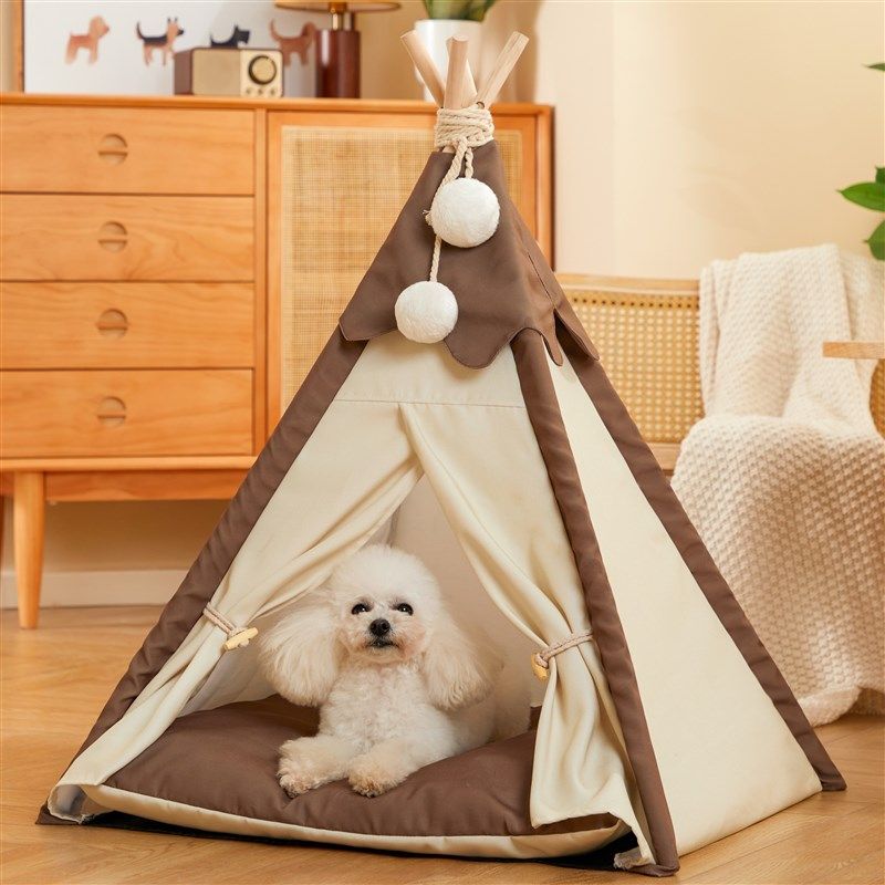 宠物帐篷狗窝四季通用可拆洗房子中小型犬泰迪狗床屋冬天保暖猫窝,宠物/宠物食品及用品,狗窝/屋/帐篷/沙发,淘宝优惠券,粉丝福利购,淘宝优惠卷