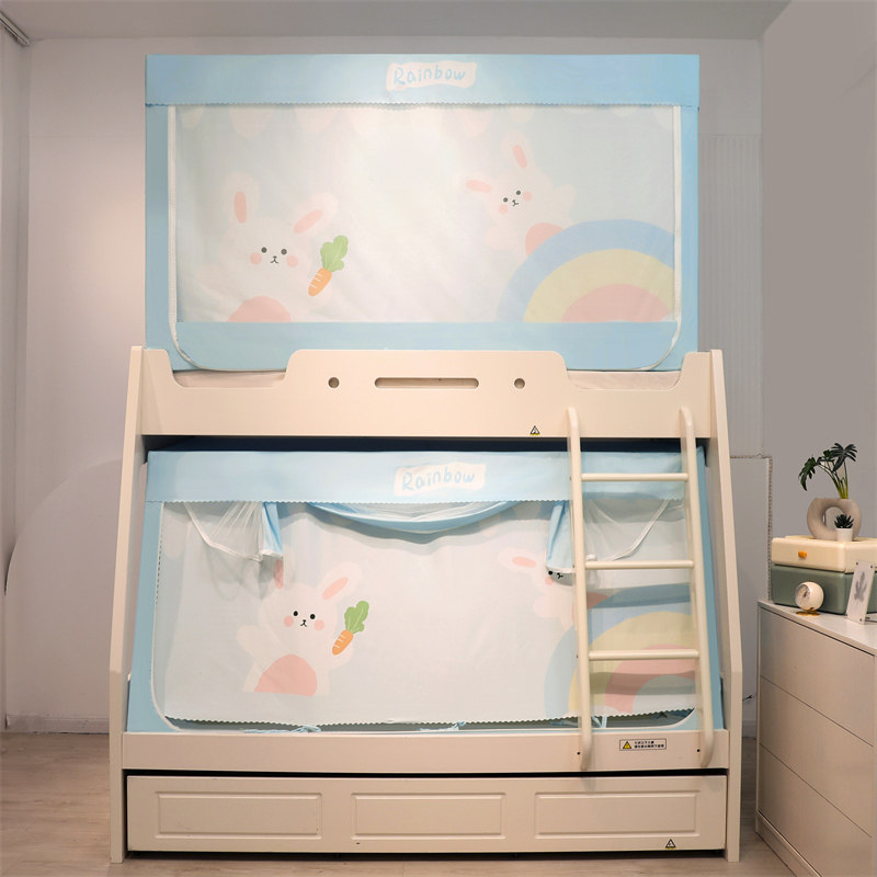 子母床蚊帐上下铺双层高低儿童床1.2m学生宿舍0.9梯形家用1.35米,床上用品,蚊帐,淘宝优惠券,粉丝福利购,淘宝优惠卷