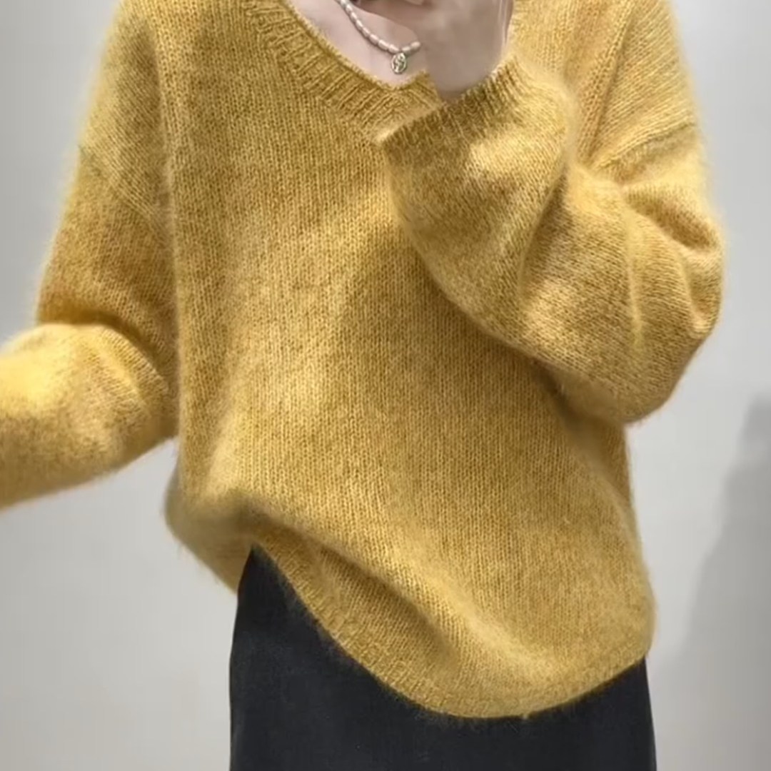 秋冬季必备针织毛衣2025新款气质独特高级感chic温柔超显白上衣女,女装/女士精品,大码内搭,淘宝优惠券,粉丝福利购,淘宝优惠卷