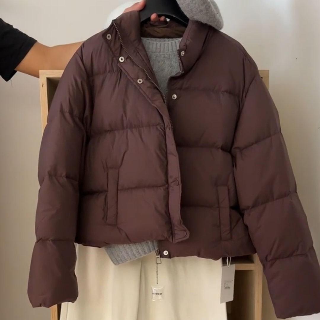 2025新款慵懒风高级感保暖棉服女