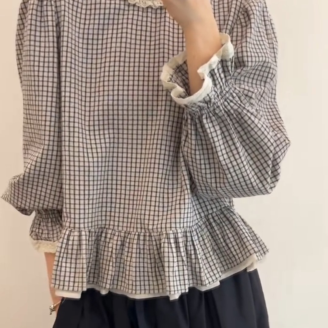 新款洋气百搭宽松内搭长袖上衣女