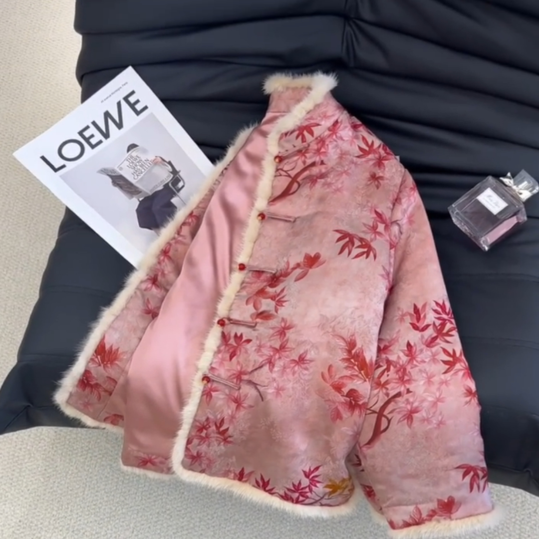 新中式国风初冬女装外套2025冬季