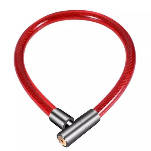 钢缆锁软自行车电瓶便携式