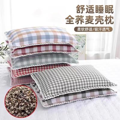 用枕头壳芯带荞麦皮成助护