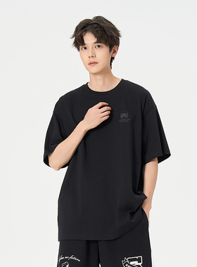 Fun潮牌短袖T恤情侣装2025年夏季BeenTrill系列美式休闲圆领上衣