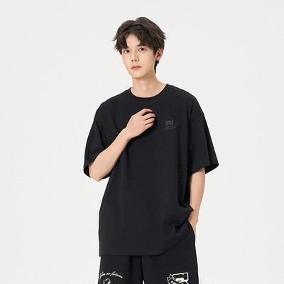 Fun潮牌短袖T恤情侣装2025年夏季BeenTrill系列美式休闲圆领上衣