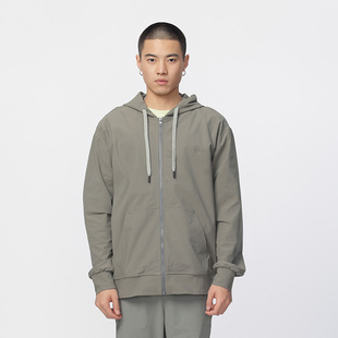 新款 2025年秋季 简约百搭休闲外套宽松 卫衣男款 Fun连帽开衫