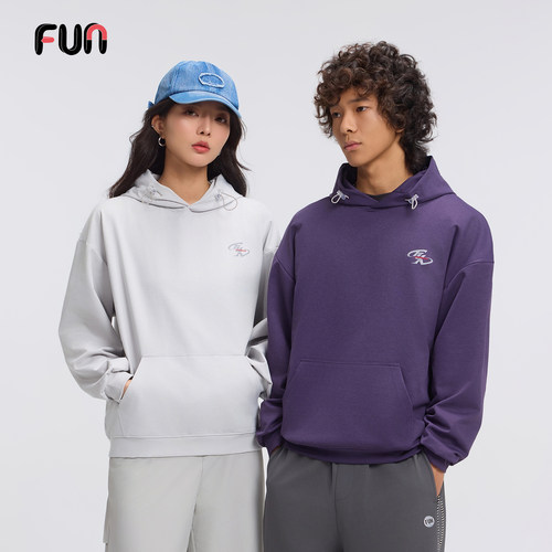 Fun连帽休闲百搭情侣卫衣