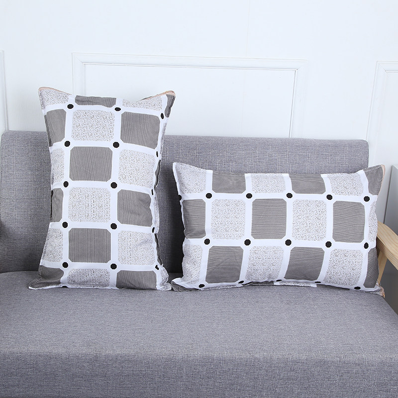 成人学生宿舍枕头单人护颈枕芯带枕套情侣简约可爱卡通家用一只装