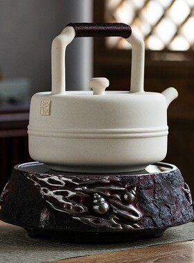 御汕堂煮茶电陶炉茶炉静音铁壶烧水泡茶台式迷你家用煮茶器陶电炉