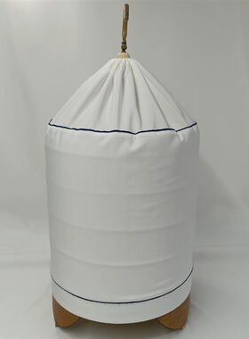 广笼笼衣纯白蓝条纹双层28笼布30 33 36 38 40支持定制画眉笼布罩