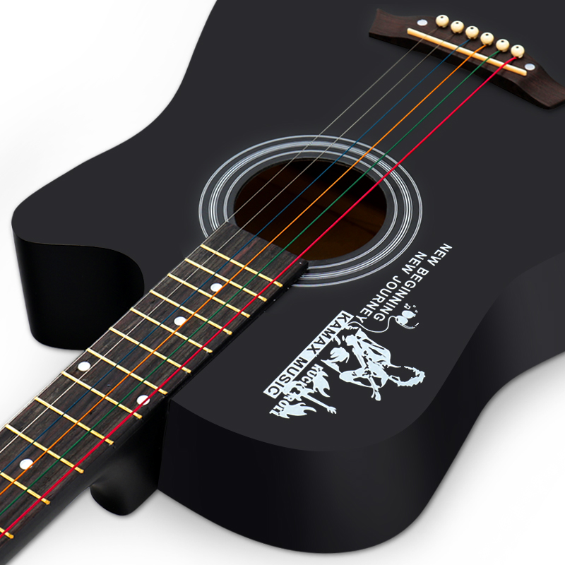 木吉他41寸民谣成人初学者男学生女自学38寸通用入门玫瑰木乐器琴