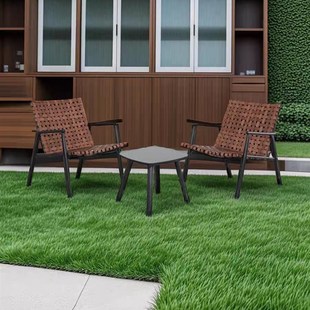 阳台桌椅三件套奶茶店咖啡店酒店阳光房桌椅组合