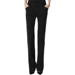 微喇裤 长裤 女工作裤 西裤 裤 女中腰修身 西装 外滩风尚春秋款 OL职业装