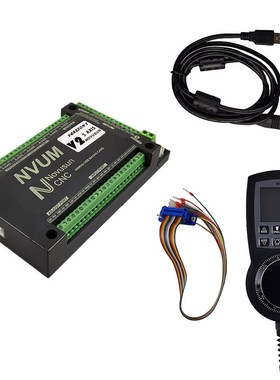 mach3USB接口控制卡NVUM3轴4轴5轴6轴雕刻机NVMPG数显电子手轮