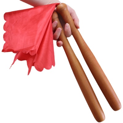 鼓锤大鼓鼓棒实木木质打鼓棒一对枣木鼓棒耐用鼓槌棒堂鼓棒