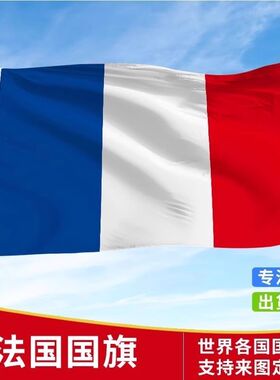 法国国旗各国国旗2345678号外国旗户外小旗帜定制厂旗司旗班旗