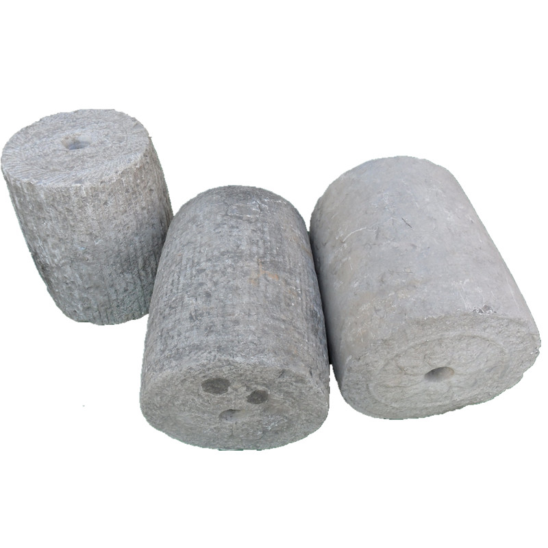 农村老石磙碾砣旧石碾子辘磙石头老物件民俗造景复古圆石柱墩石雕