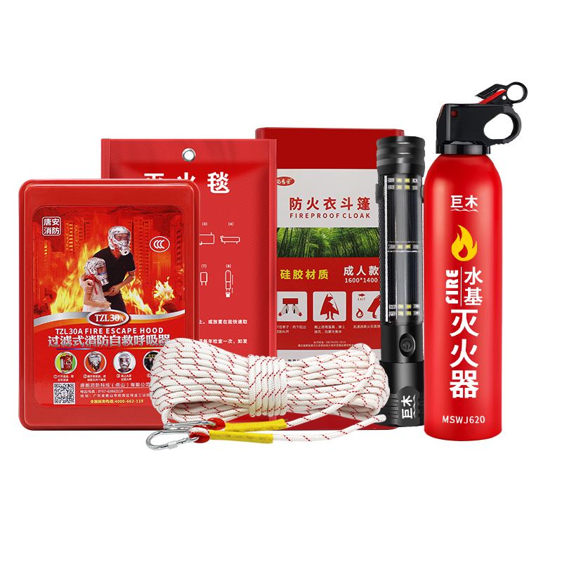 巨木家用逃生应急包救援装备物资储备包家庭人防战备工具战时用品