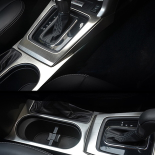 饰 森林人排档框水杯框内饰装 适用於款 速霸陆森林人内饰改装