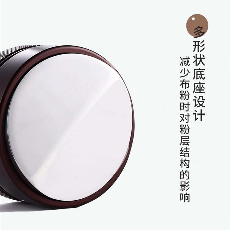 意浆mm布锤粉器粉粉器器压三螺纹58mm1咖啡不锈钢式填压可调节压5