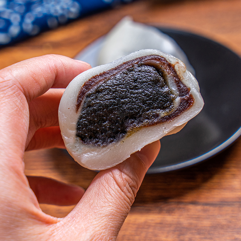 乔家栅双酿团95g豆沙大福传统糯米糕点点心上海特产零食