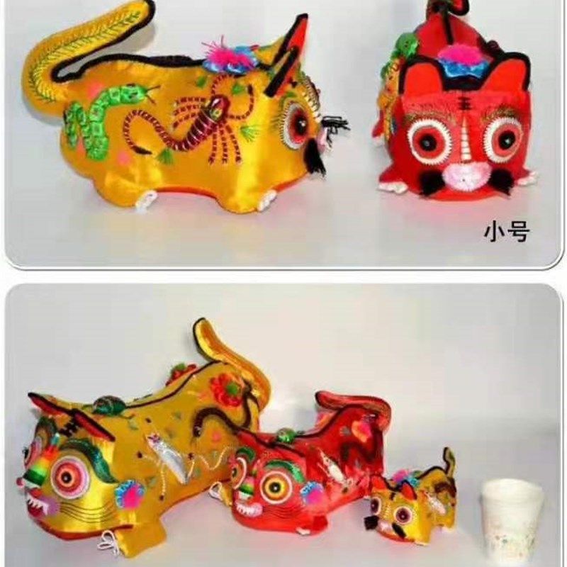 纯手工布艺五毒老虎枕*宝宝的守护着*健康礼物 订做大型布老虎,特色手工艺,布老虎,淘宝优惠券,粉丝福利购,淘宝优惠卷
