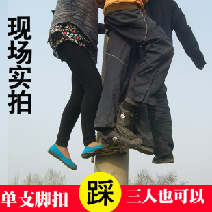 电线杆脚扣电工国标加厚型电杆脚钩脚爬杆铁鞋爬杆登杆工具配件