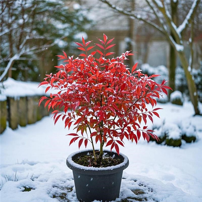 南天竹盆栽小苗火焰红树苗大型老桩客厅室内大型绿植庭院耐寒花卉
