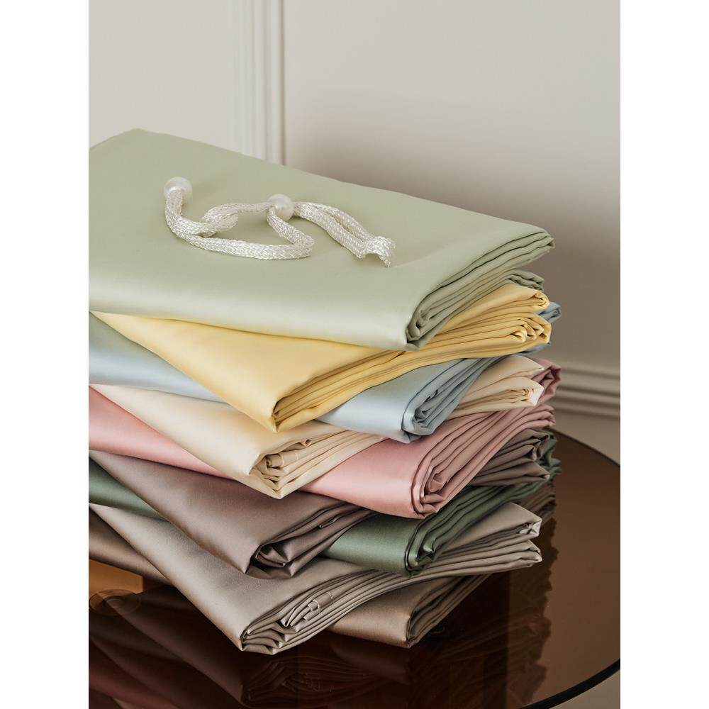 凉爽和简单的双面夏季60支兰精天丝单件被套纯色单双莱赛尔裸睡被